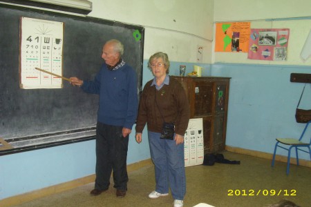 Pesquisa  ocular en las escuelas 