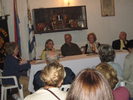 Nos reunimos los cinco club para realizar nuestra reunión de zona que luego termino en una  pequeña reunión 