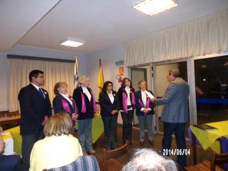 Cambio de autoridades en nuestro Club 