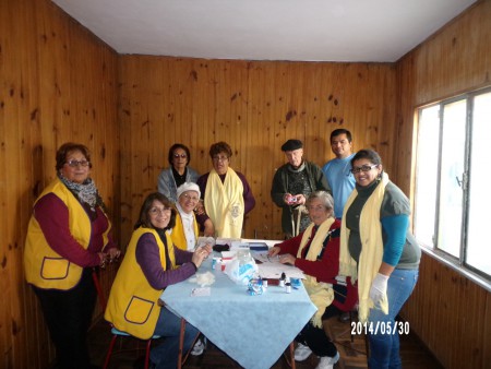 Pesquisamiento visual y diabético al Hogar Ratón Juan 