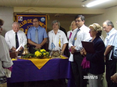 Autoridades presentes en tercera reunión de zona