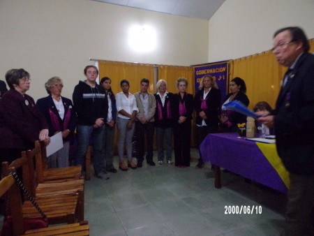 Juramentos de nuestros nuevos 6 compañeros leones "bienvenidos"